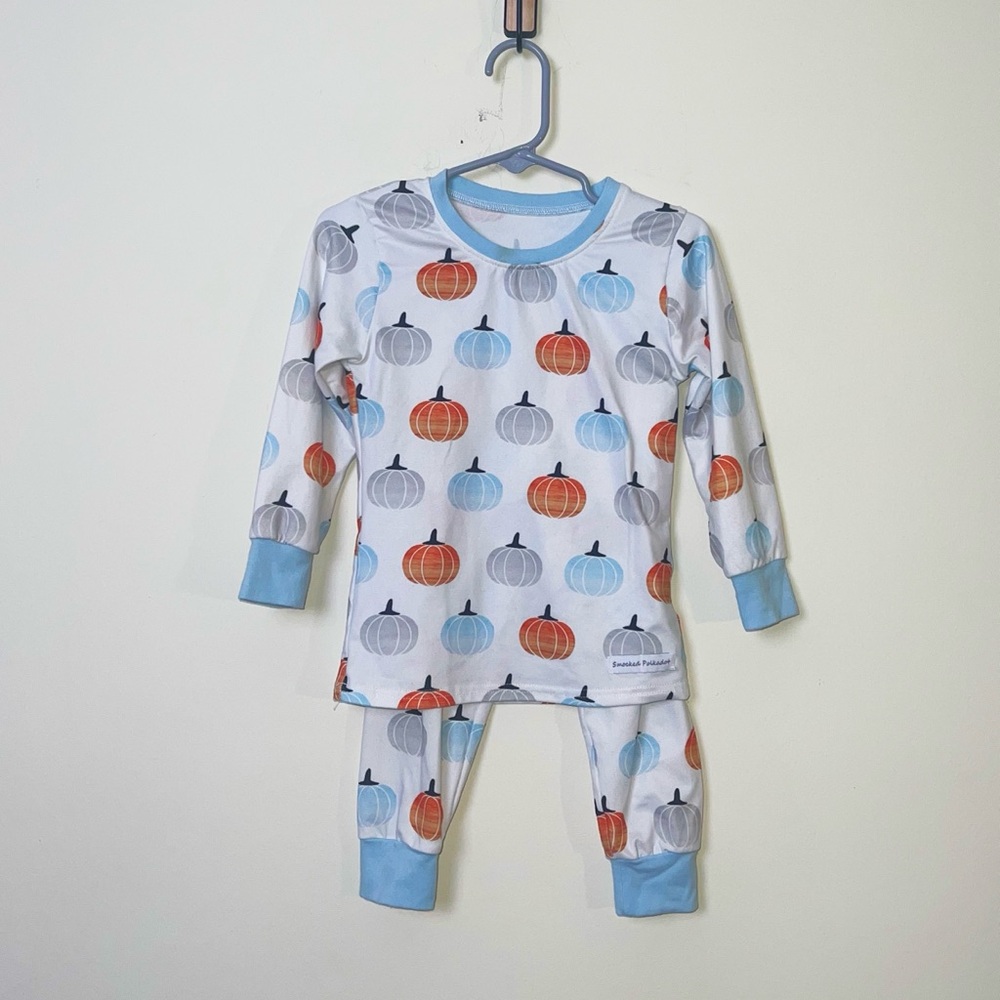 Smocked Polkadot pajamas